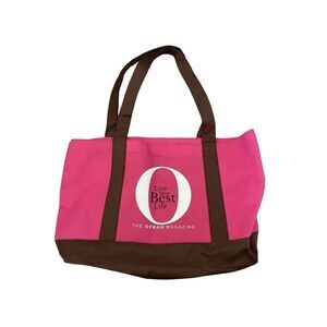 Oprah Magazine Canvas Tote Bag Purse Vacation Travel